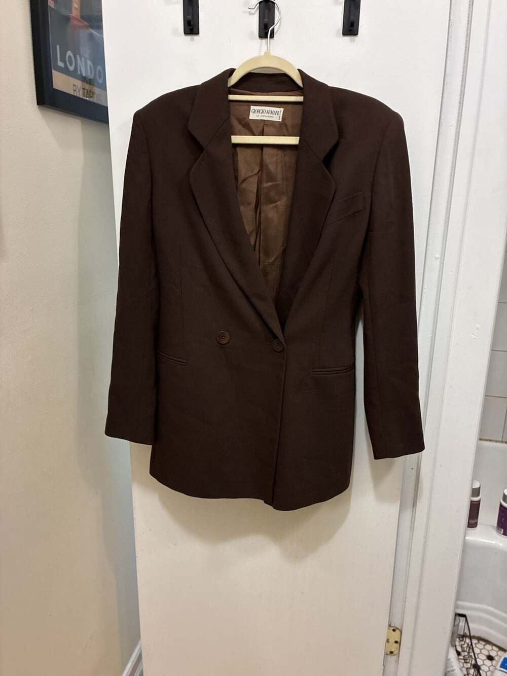 RARE! Vintage 1990s Giorgio Armani Le Collezioni Wool Blazer